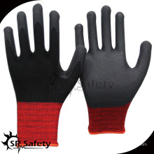 SRSAFETY Nitril Schaum Handschuhe / NBR Schaum Handschuhe / Schaum Nitril Arbeit Handschuhe, Hochwertige Nitril Schaum Handschuhe CE